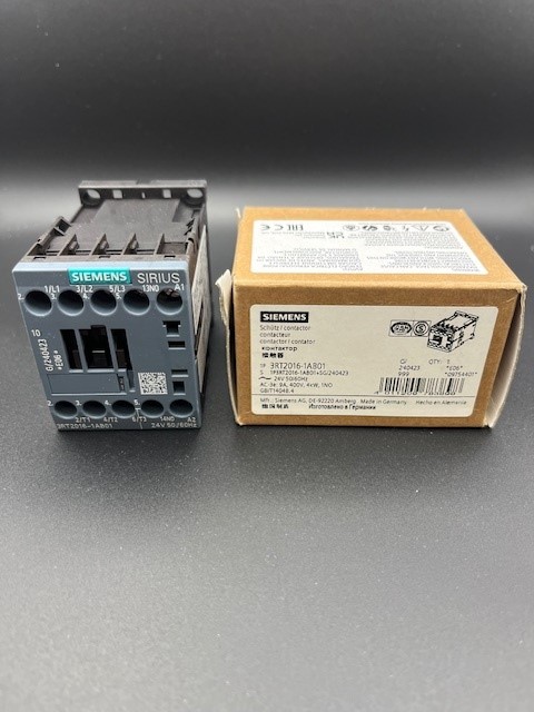 3RT2016-1AB01 24VAC Contactor (Boxed) x1 3RT2016-1AB01 24VAC Contactor (Boxed)