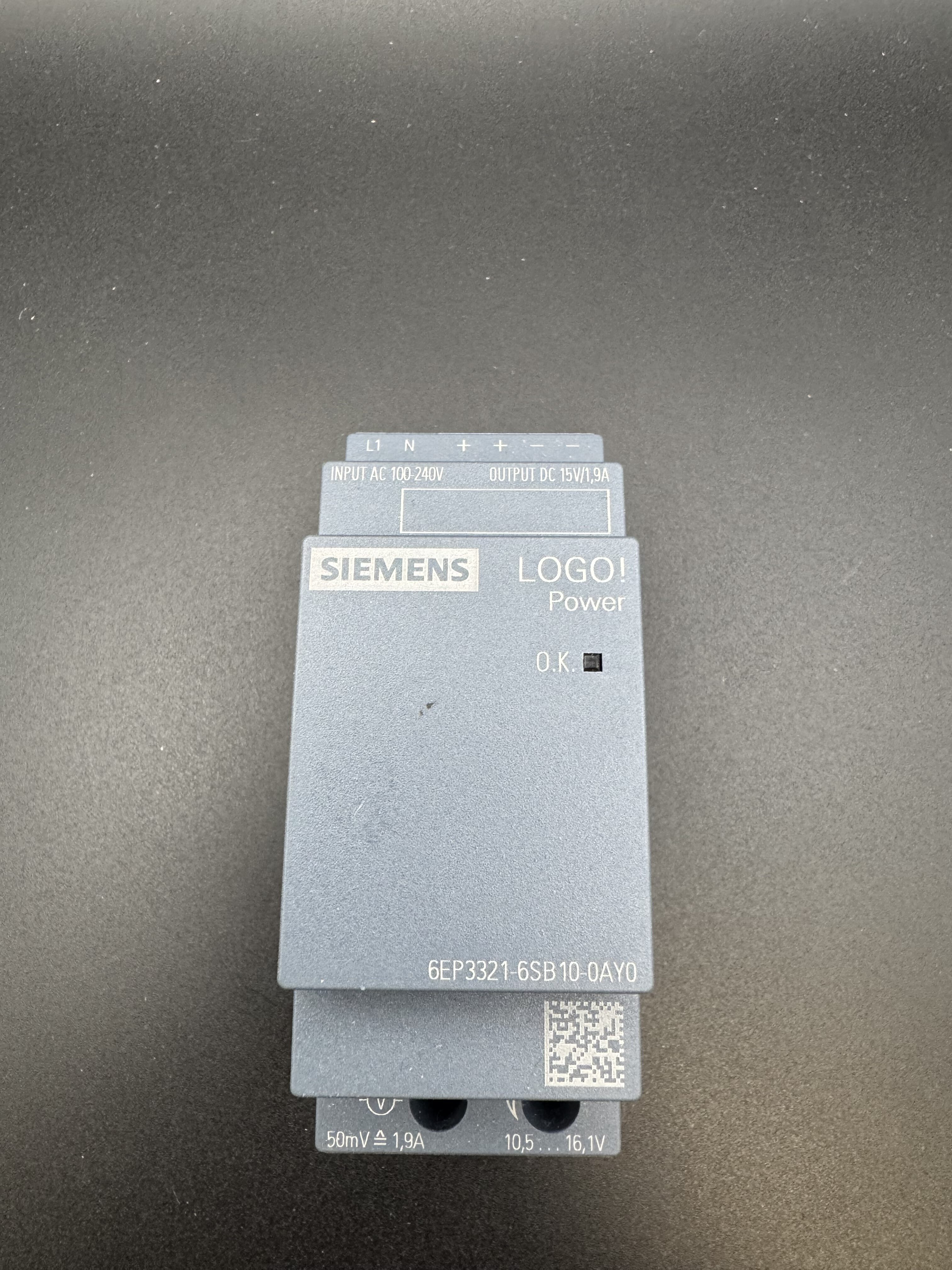 6EP3321-6SB10-0AY0 – Siemens, Control Gear, LOGO! Power input