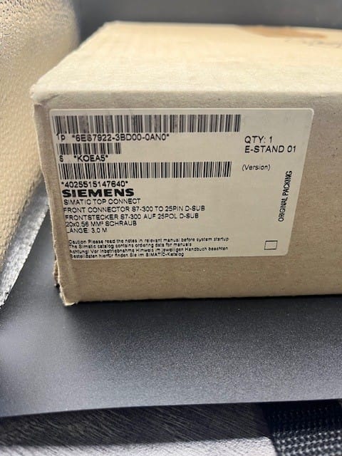 6ES7-922-3BD00-0AN0 – Siemens, Accessories, Cable with front connector