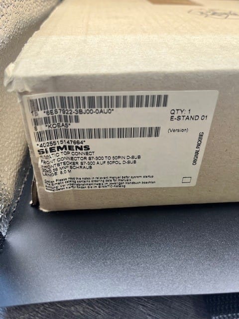 6ES7922-3BJ00-0AU0, Siemens, Cable with front connector for SIMATIC S7-300 20-pole