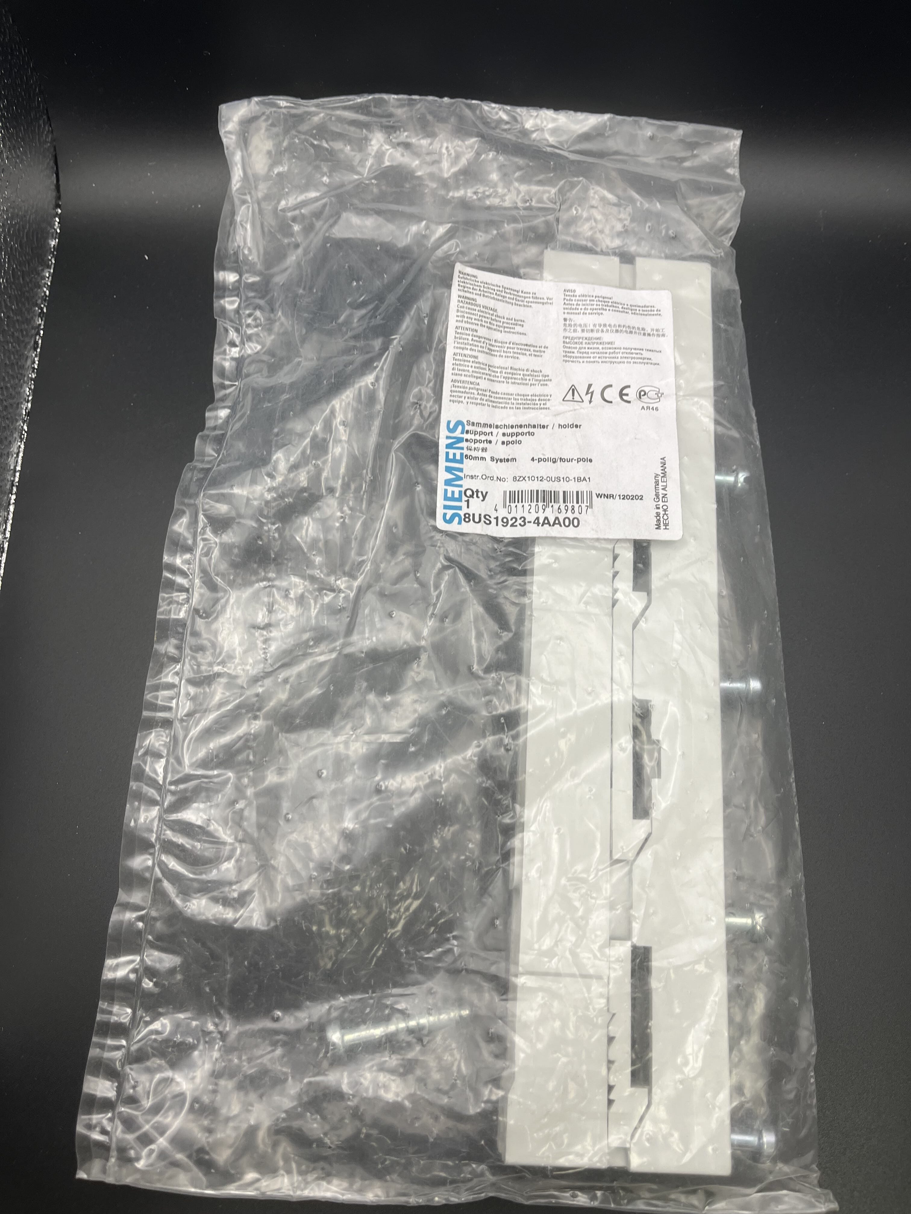 8US1923-4AA00 – Siemens, Accessories, Busbar system